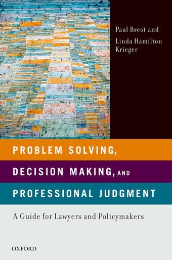 Problem Solving, Decision Making, and Professional Judgment book cover