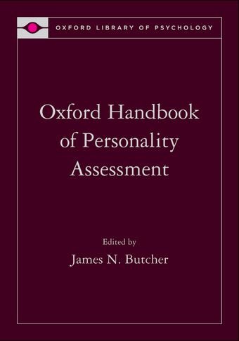 Oxford Handbook of Personality Assessment book cover