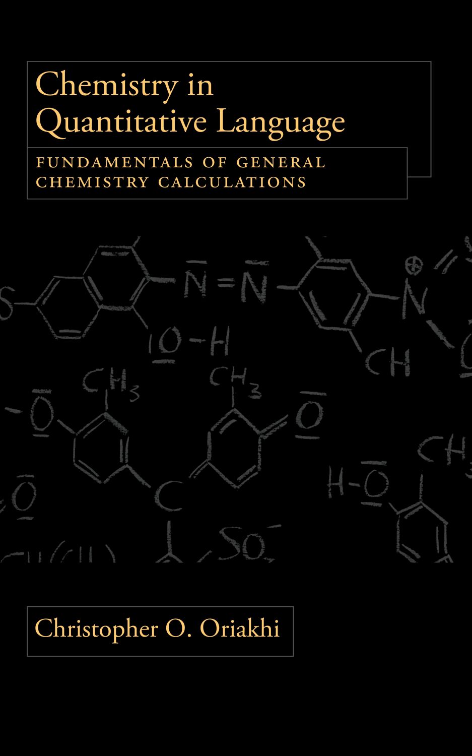 Chemistry in Quantitative Language book cover