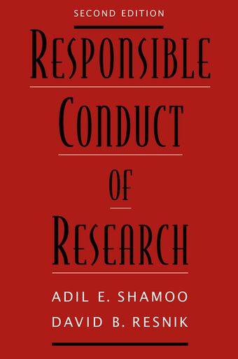 Responsible Conduct of Research book cover