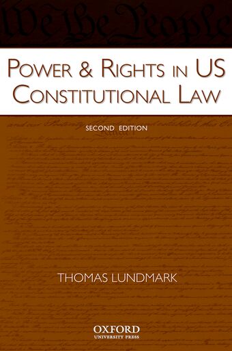 Power and Rights in US Constitutional Law book cover