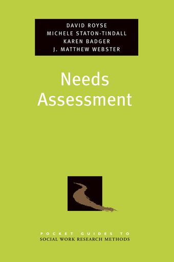 Needs Assessment book cover