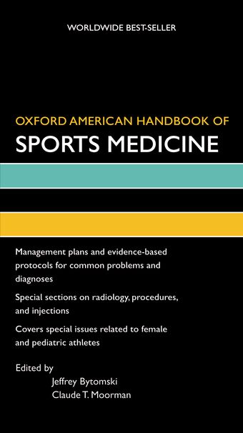 Oxford American Handbook of Sports Medicine book cover