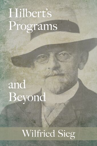 Hilbert's Programs and Beyond book cover