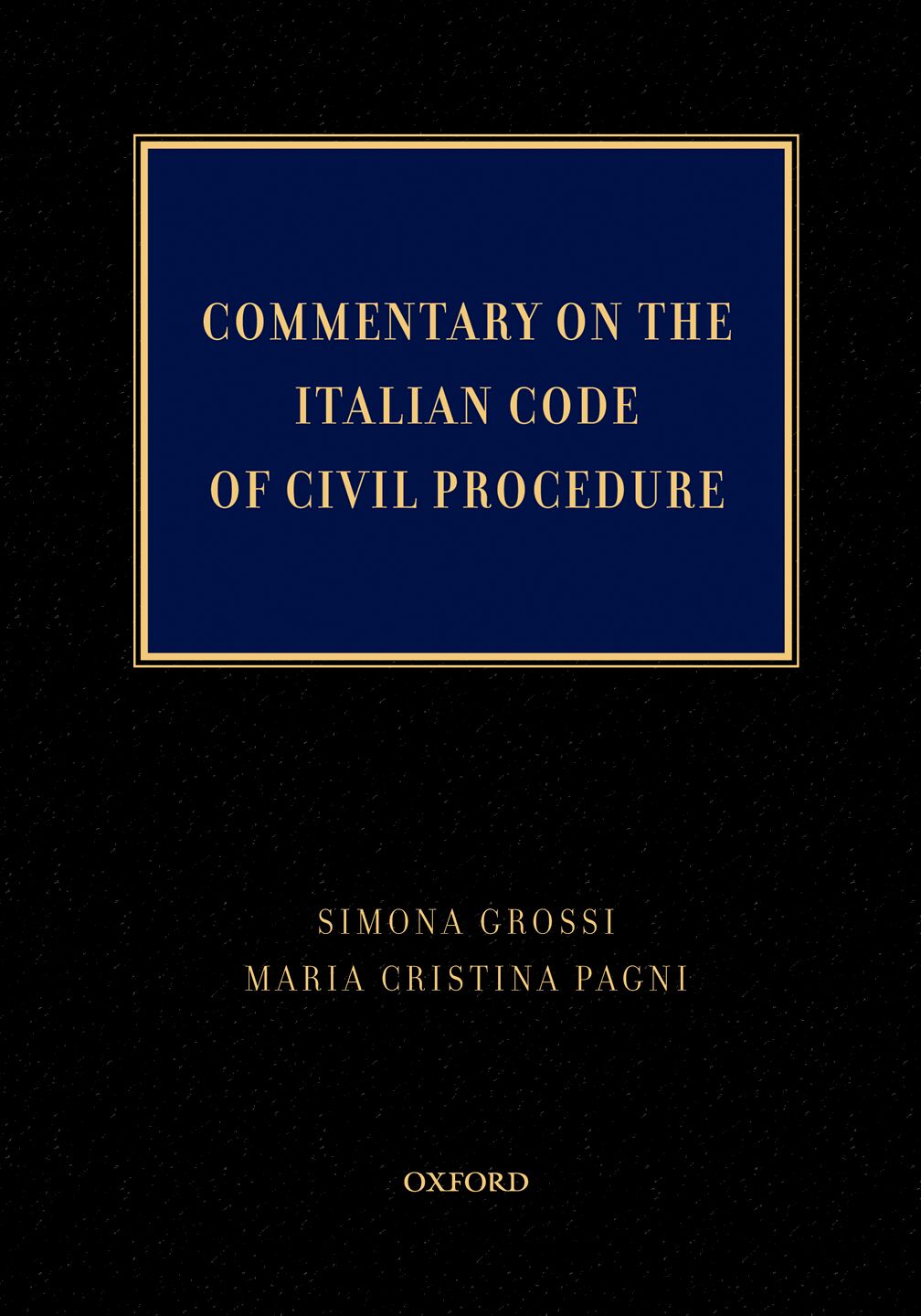 Commentary on the Italian Code of Civil Procedure book cover