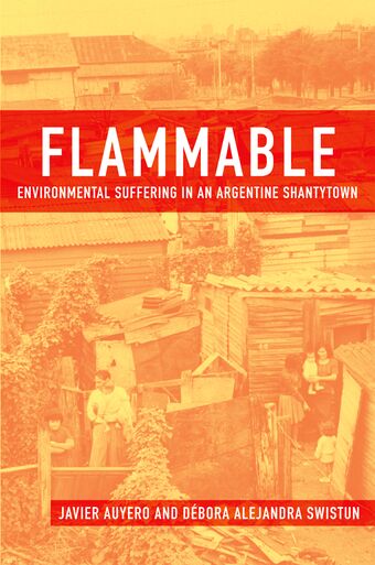 Flammable book cover