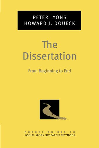 The Dissertation book cover