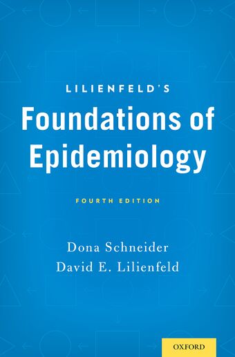 Lilienfeld's Foundations of Epidemiology book cover