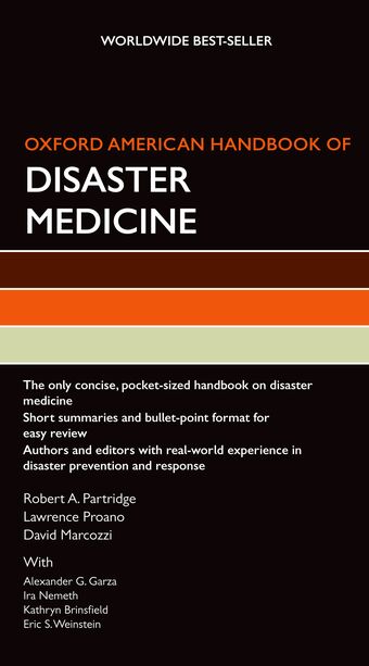 Oxford American Handbook of Disaster Medicine book cover