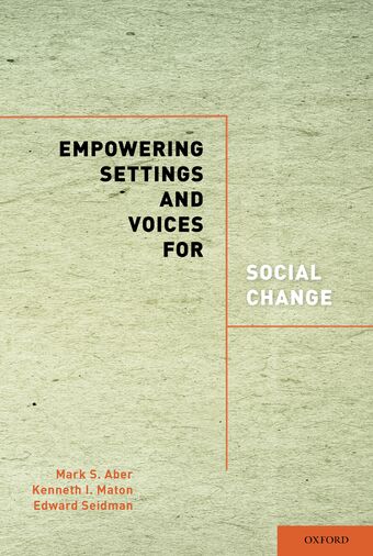 Empowering Settings and Voices for Social Change book cover