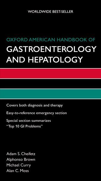 Oxford American Handbook of Gastroenterology and Hepatology book cover