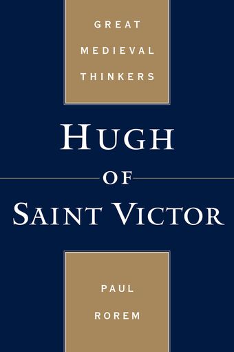 Hugh of Saint Victor book cover