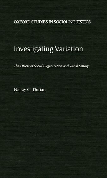 Investigating Variation book cover