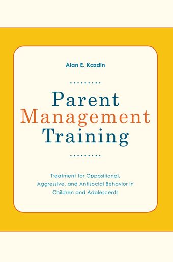 Parent Management Training book cover