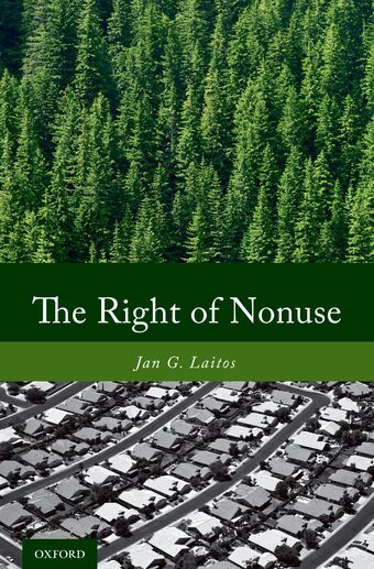 The Right of Nonuse book cover