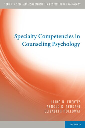 Specialty Competencies in Counseling Psychology book cover