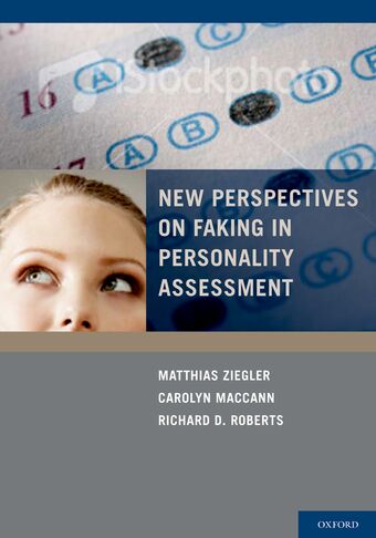 New Perspectives on Faking in Personality Assessments book cover