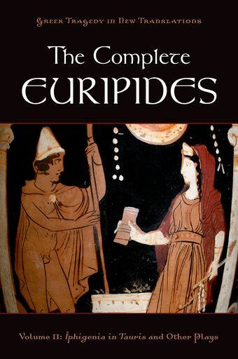 The Complete Euripides, Volume II book cover