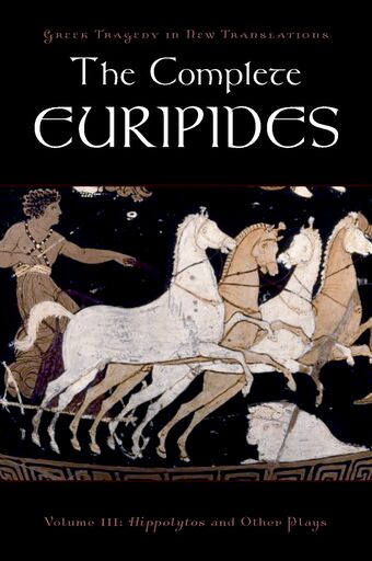 The Complete Euripides, Volume III book cover