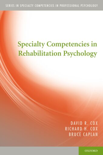 Specialty Competencies in Rehabilitation Psychology book cover