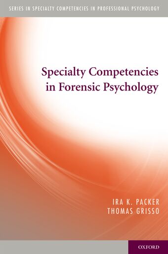 Specialty Competencies in Forensic Psychology book cover