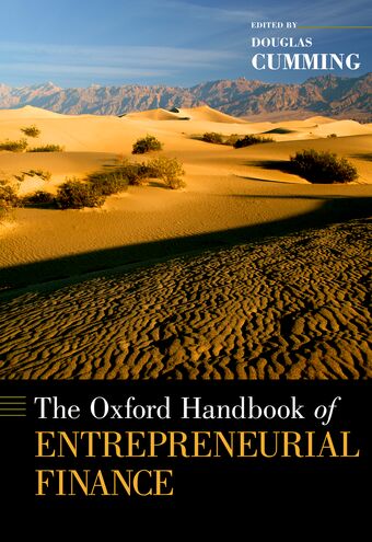 The Oxford Handbook of Entrepreneurial Finance book cover