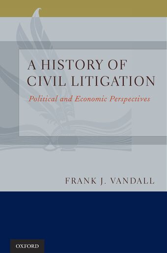 A History of Civil Litigation book cover