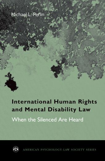 International Human Rights and Mental Disability Law book cover