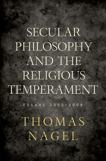 Secular Philosophy and the Religious Temperament book cover