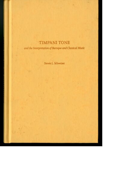 Timpani Tone and the Interpretation of Baroque and Classical Music book cover