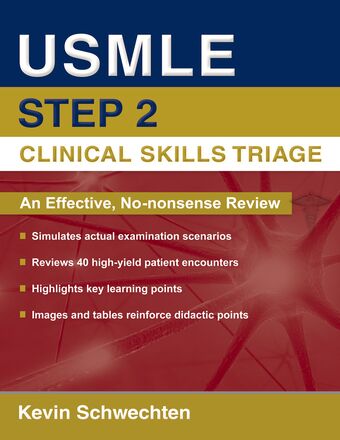 USMLE Step 2 Clinical Skills Triage book cover