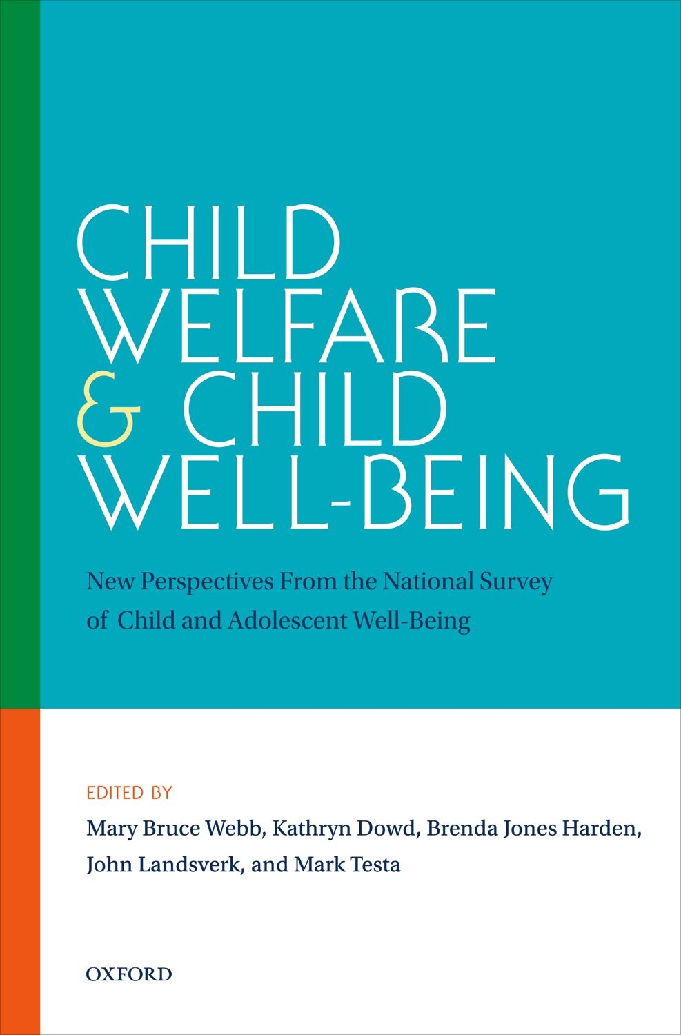 Child Welfare and Child Well-Being book cover