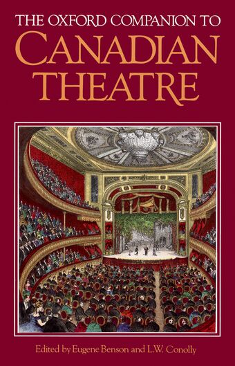 The Oxford Companion to Canadian Theatre book cover