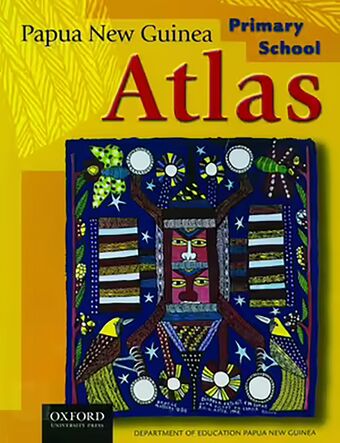 PNG Primary School Atlas Bookseller Edition book cover