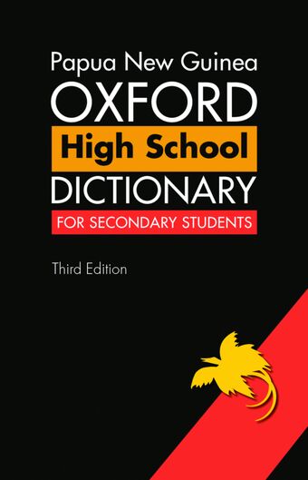 Papua New Guinea High School Dictionary book cover