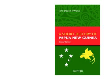 A Short History Of Papua New Guinea Second Edition book cover
