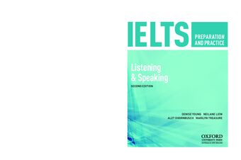 IELTS Preparation and Practice: Speaking and Listening Student Book book cover