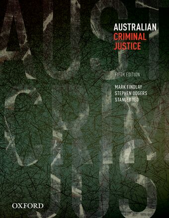 Australian Criminal Justice book cover