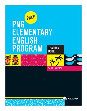PNG Elementary English Program Teacher Book Prep book cover