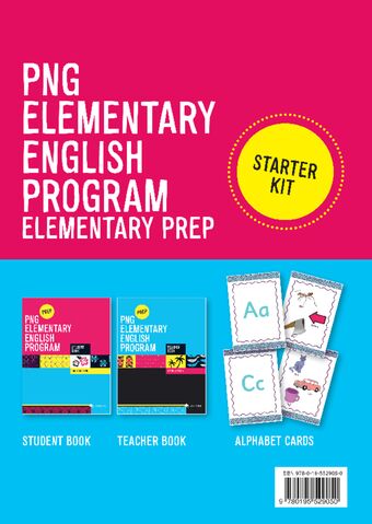 PNG Elementary English Program Starter Kit Prep book cover
