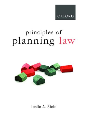 Principles of Planning Law book cover