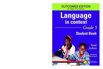 Papua New Guinea Language In Context Grade 5 Student Book book cover