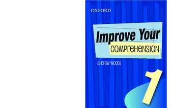 Improve Your Comprehension Book 1 book cover