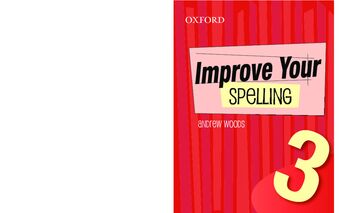 Improve Your Spelling Book 3 book cover