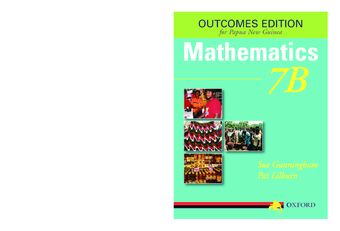 Papua New Guinea Mathematics 7B book cover