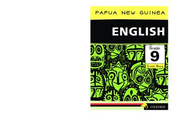 Papua New Guinea English Grade 9 book cover