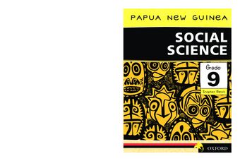 Papua New Guinea Social Science Grade 9 book cover