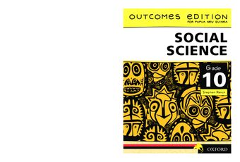 Papua New Guinea Social Science Grade 10 book cover