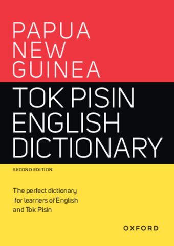 Papua New Guinea Tok Pisin Dictionary book cover