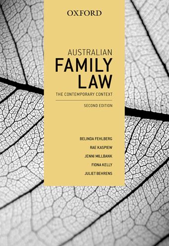 Australian Family Law book cover